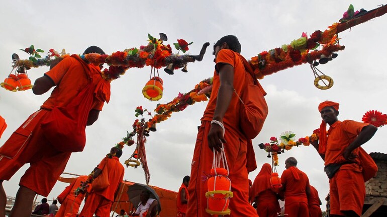 Kanwar Yatra in Rishikesh